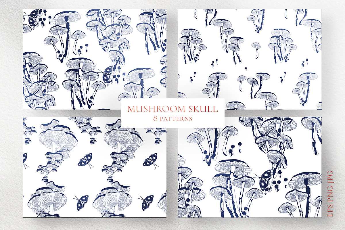 MUSHROOM SKULL, a Person Illustration by LanaDzi (Photo 7 of 11)