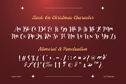 Slack On Christmas - Script, a Script Font by Lettermine (Thumbnail 9 of 10)