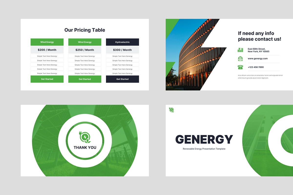 Renewable Energy Powerpoint Template, a Presentation Template by Biwarastudio (Photo 5 of 5)