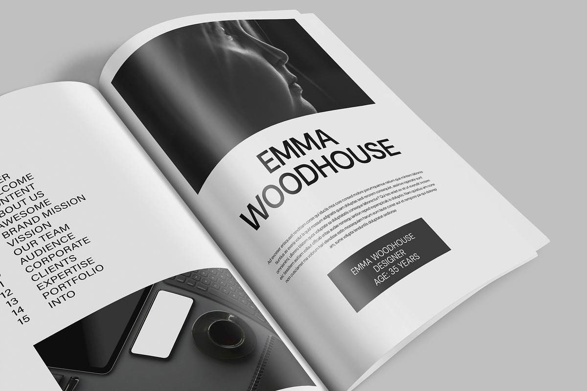 Studio Branding Template, a Brochure Template by Creatiya Type (Photo 3 of 6)