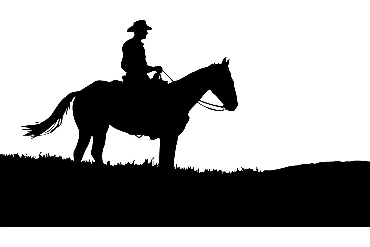 Cowboy Horse Rider SVG Bundle, a Graphic by Creativeshirt (Photo 11 of 13)