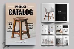 Creative Product Catalog Design, a Brochure Template by MightyDesign
