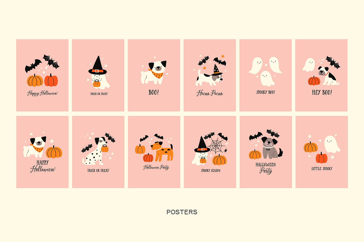 Happy Dog Halloween, an Animal Illustration by EltaMaxArt (Photo 5 of 6)