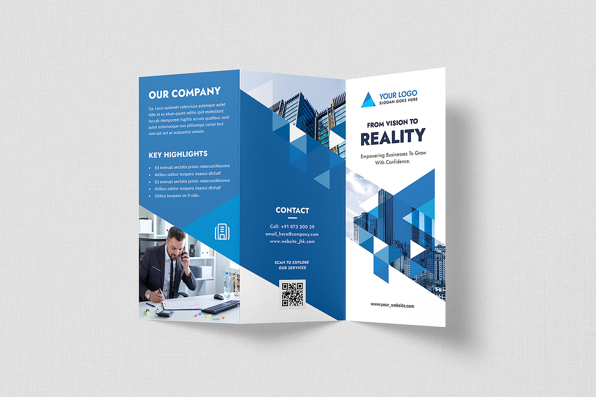 Tri-Fold Brochure, a Brochure Template by Creativity-Design (Photo 2 of 5)