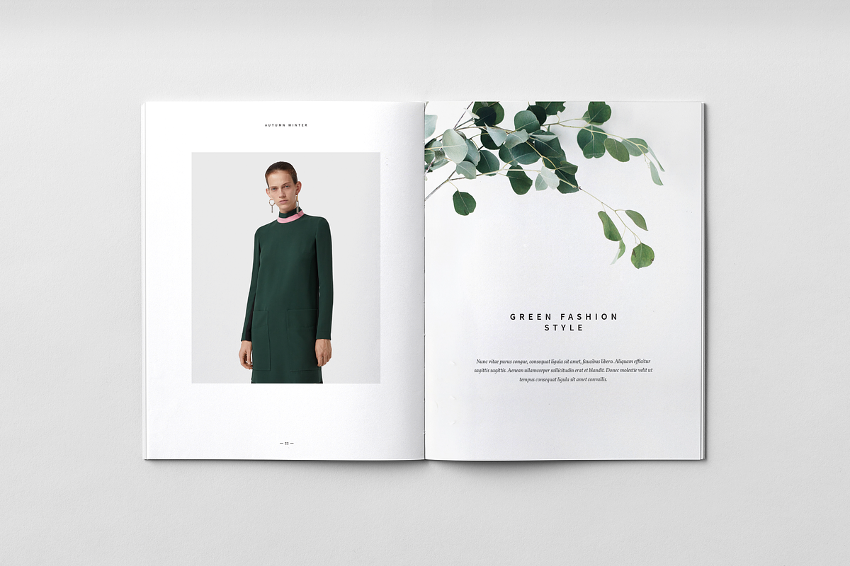 Volkhov Lookbook, a Brochure Template by BOXKAYU (Photo 12 of 18)