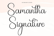 Samantha Signature