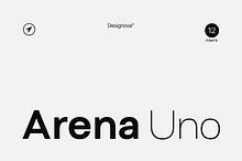 Arena Uno - Modern Font Family