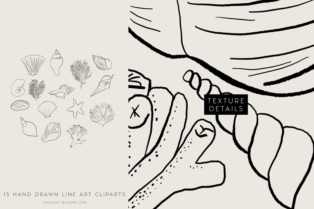 Beach, Sea & Gradient Poster Design, an Illustration by January Bloom (Photo 12 of 14)