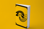2024 typography style cover design, a Poster Template by NJ Himel (Thumbnail 13 of 18)