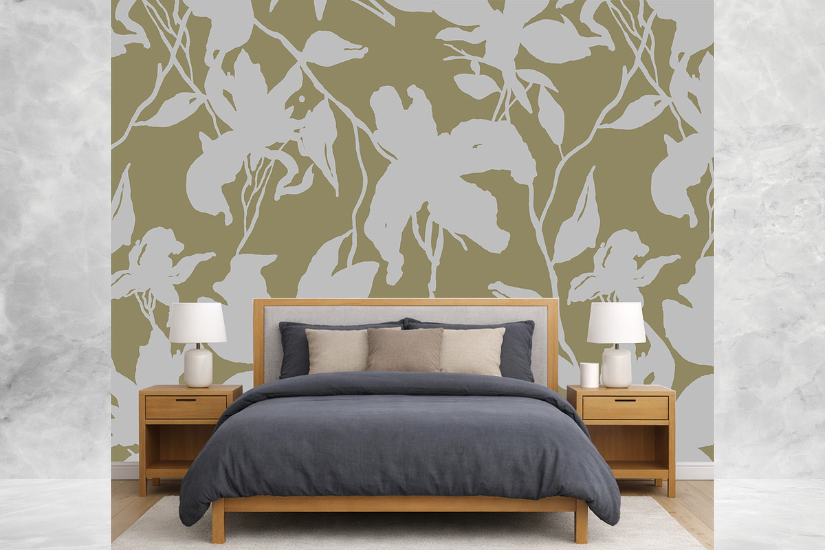MINIMAL BOTANICAL PATTERN, a Pattern Graphic by MartinShop (Photo 6 of 9)