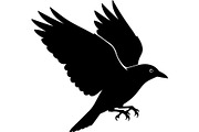 Bird Silhouettes Flying Sideways, an Animal Illustration by Designer_Momina (Thumbnail 15 of 21)