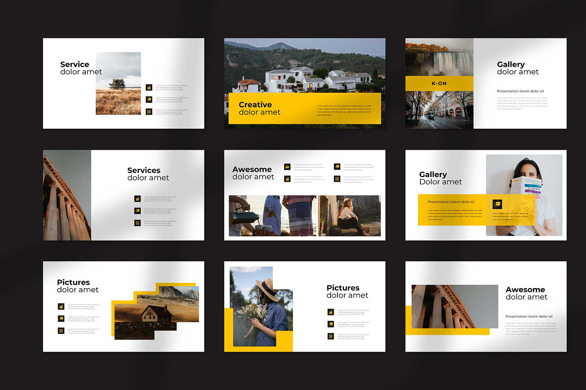 K-on Google Slides Template, a Presentation Template by Twntysix (Photo 3 of 4)