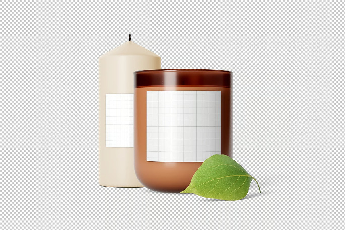 Glass Candle Mockup, a Product Mockup by zpackcreative (Photo 3 of 4)