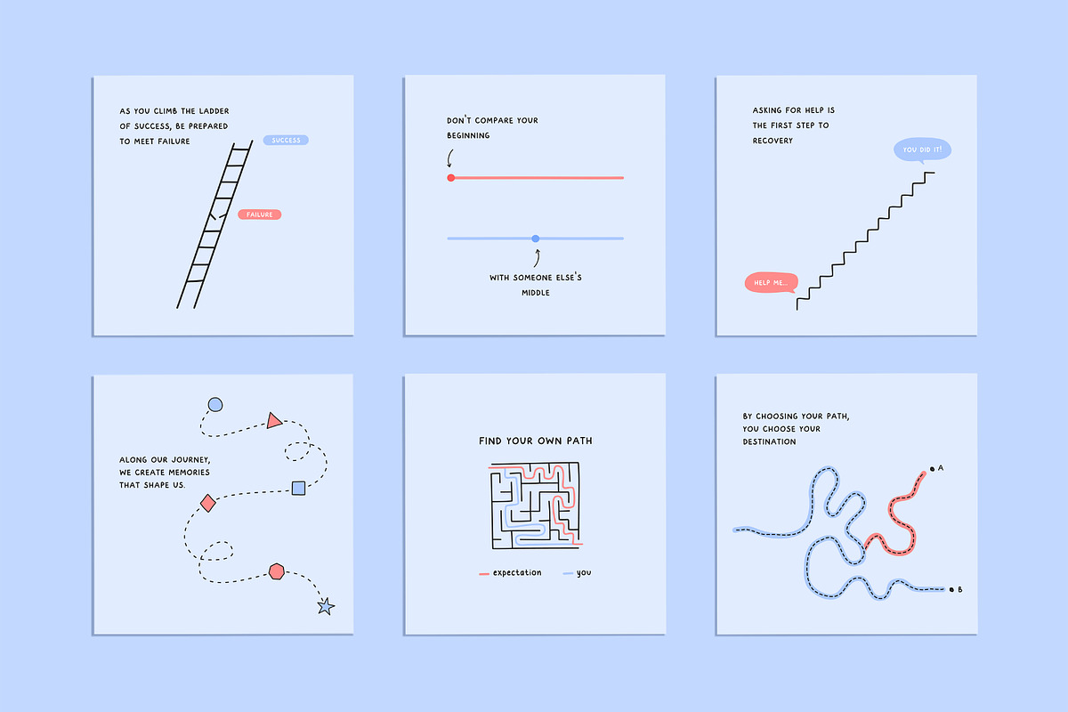 Self Help Infographics, a Social Media Template by Willoe Studio (Photo 3 of 13)