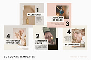 Instagram Templates for Canva, a Social Media Template by ILLONA GRAPHICS (Thumbnail 5 of 12)
