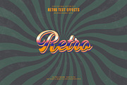 Editable Retro Vector Text Effect, a Plug-in Add-On by Photoshop Action (Thumbnail 5 of 11)