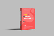 Binder Folder Mockup, a Books & Magazine Mockup by graphictime (Thumbnail 5 of 10)