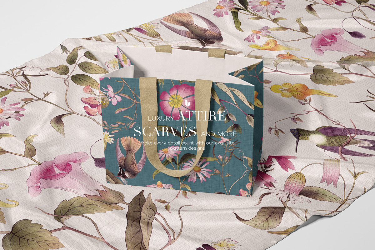 Vintage Botanical Floral Prints, a Pattern Graphic by LEAFure (Photo 8 of 10)