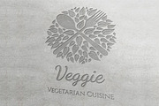 Vegetarian Restaurant Logo, a Branding & Logo Template by 7Theme (Thumbnail 5 of 5)