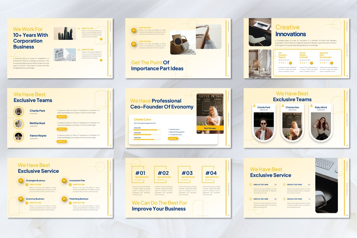 Evonomy - Economy Keynote, a Presentation Template by Dhabee (Photo 3 of 7)