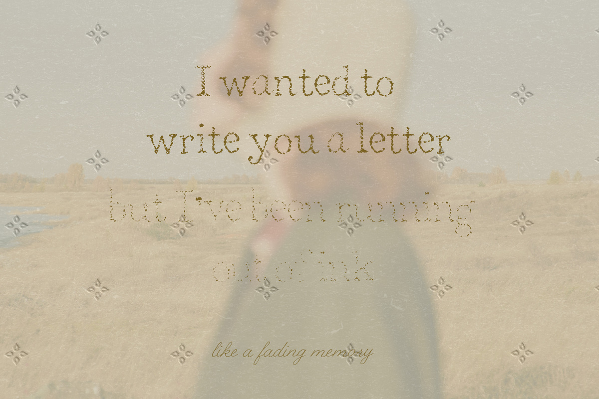 Handwritten Ink Pencil Texture Fonts, a Handwritten Font by Laras Wonderland (Photo 2 of 21)