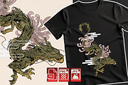 Dragon Lord T-shirt Illustration, an Illustration by Syahid Zain (Thumbnail 1 of 3)
