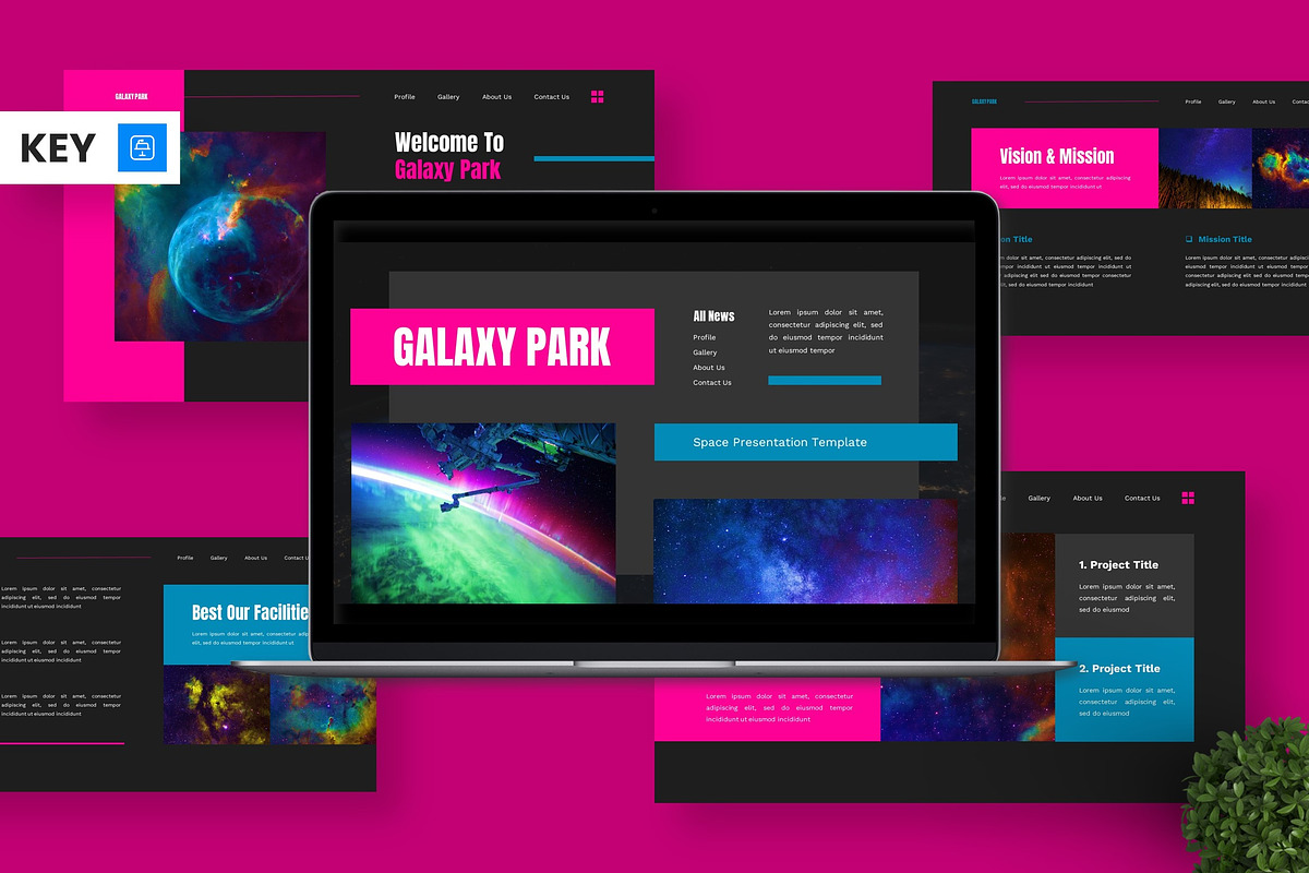 Galaxy Park - Space Keynote