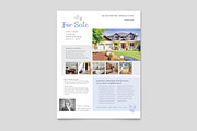 House for Sale Flyer Template, a Flyer Template by StockLayouts (Thumbnail 2 of 2)
