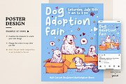 Dogs in Boxes Graphic Set, an Animal Illustration by Yeticrab (Thumbnail 6 of 13)