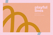 Playful Lines - Abstract Backgrounds, a Background Graphic by Léo Alexandre (Thumbnail 12 of 14)