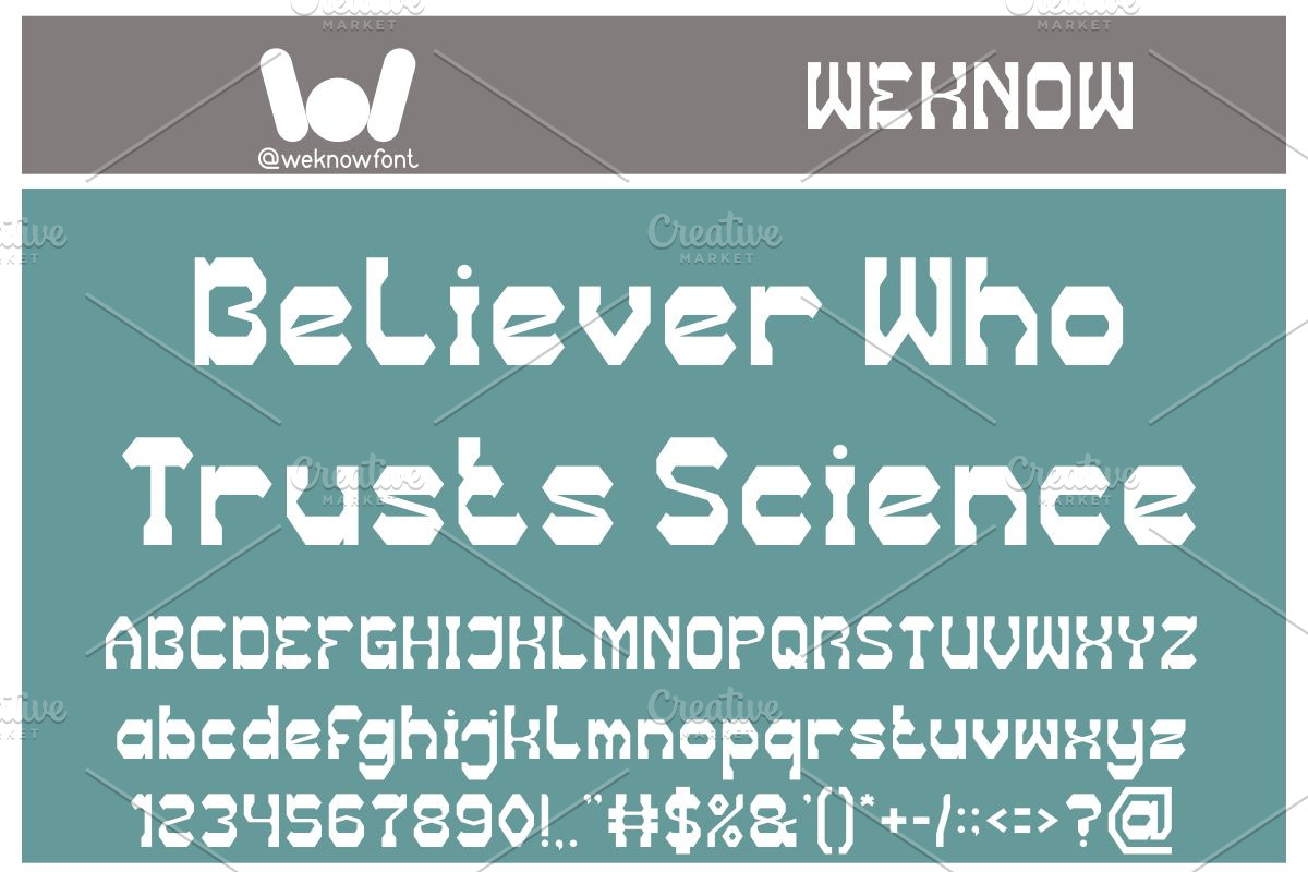 Mission Timeline font, a Font by weknow (Photo 2 of 8)