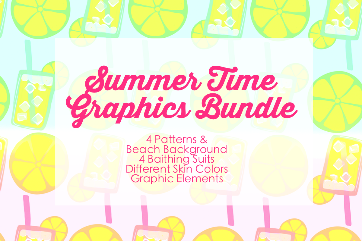 Summer Time Graphic Bundle, a Pattern Graphic by CosmicMedium (Photo 4 of 6)