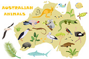 Australian Animals, an Animal Illustration by ViсkyArtDesign (Thumbnail 1 of 10)