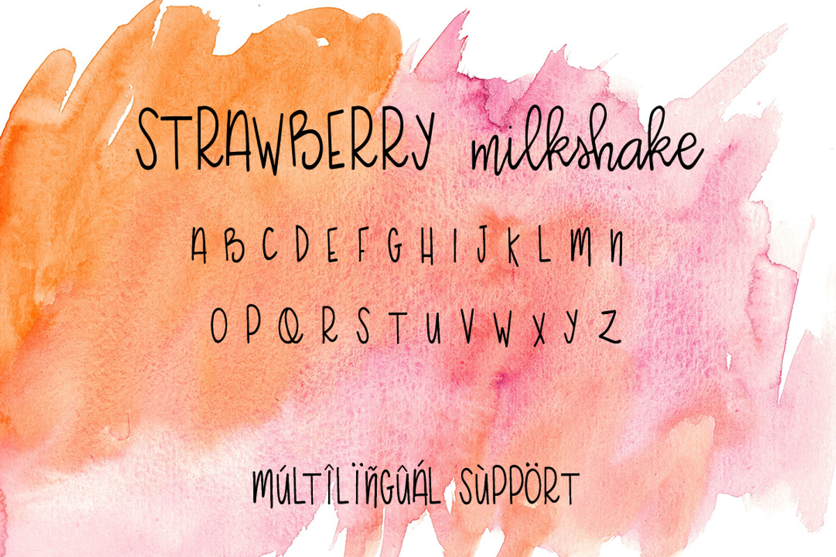 STRAWBERRY milkshake preview 2