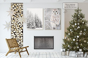 SCANDY CHRISTMAS Frames Mockup, a Poster Template by MyHomeMockups (Thumbnail 6 of 7)