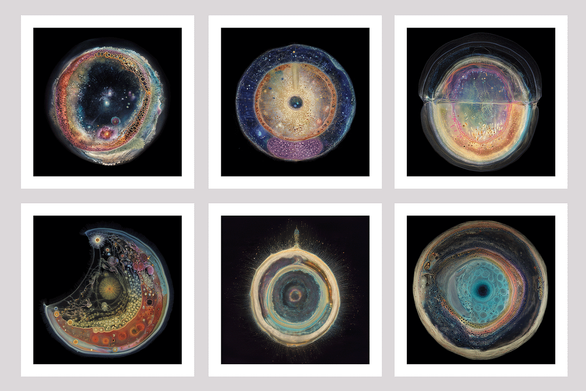 Soma Co. Biomorphic Solargrams, an Education Illustration by milatovar (Photo 3 of 19)