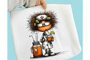 Whimsical Summer Nurse Clipart, a Seasonal Illustration by designcity5 (Thumbnail 3 of 5)