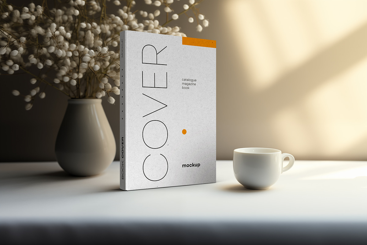Magazine, Book Cover Mockup, a Books & Magazine Mockup by dpi (Photo 8 of 12)