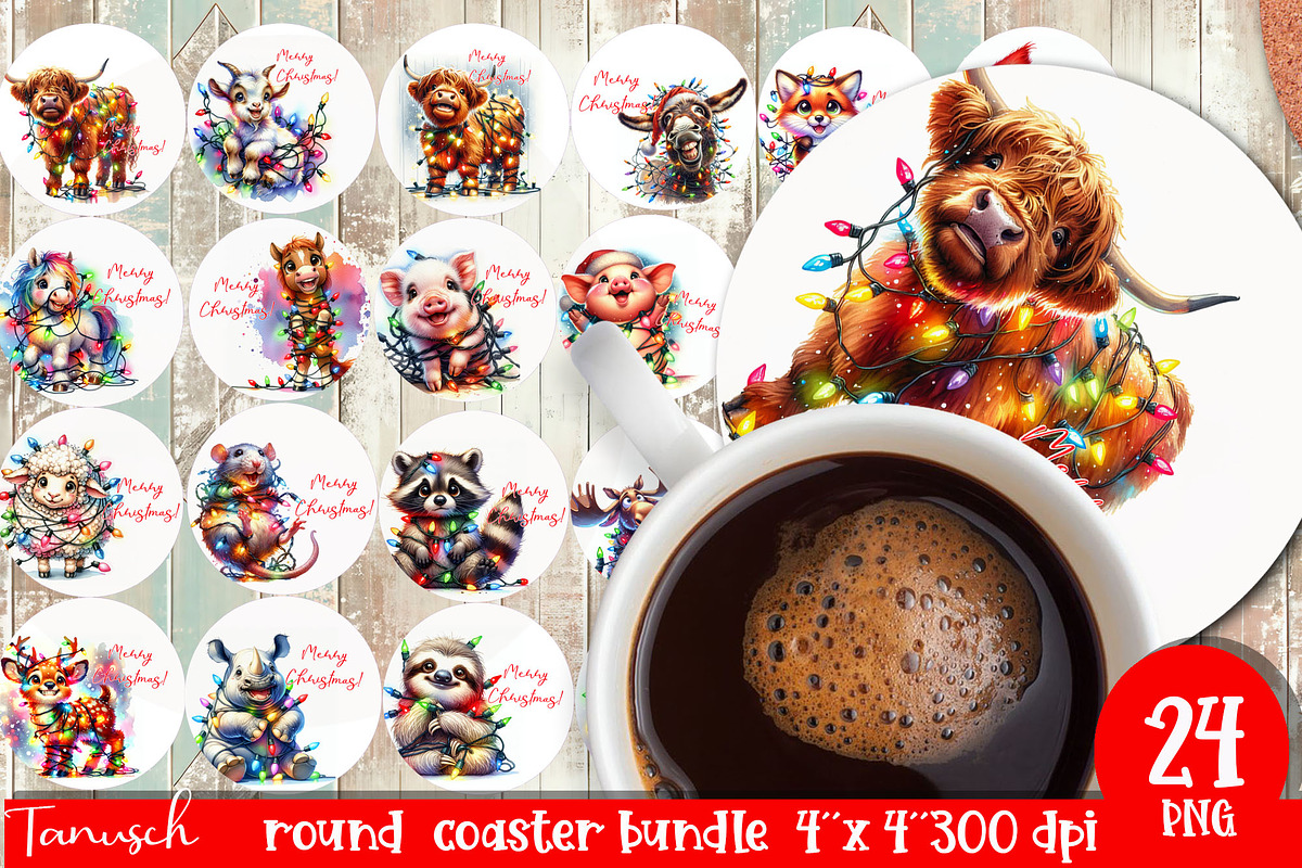 funny Christmas mega bundle, a Templates & Theme by TanuschArts (Photo 19 of 20)