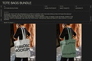 Tote Bag Mockup Bundle – 6 PSD, a Packaging Mockup by FURIOSO mockups (Thumbnail 3 of 15)