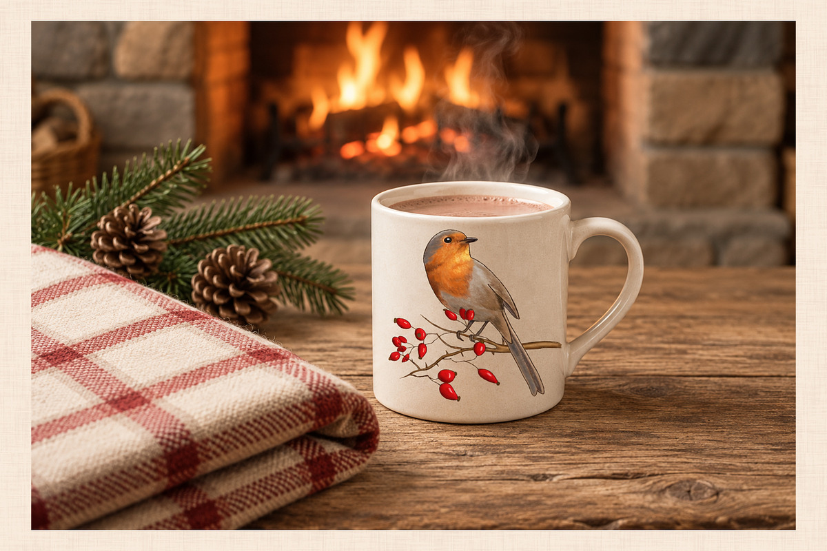 Rustic Christmas Clipart & Patterns, a Seasonal Illustration by Everilda (Photo 6 of 7)