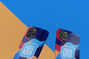 Realistic Smartphone Case Mock-up, a Print Template by Propex (Thumbnail 8 of 8)