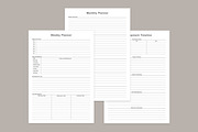 Generic Planning Pages Set V-17, a Stationery Template by shahsoft (Thumbnail 3 of 3)