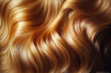 Golden Blonde Hair Waves Texture Bea, a Background Photo by Pixeness