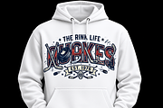 Vintage Rink Life Hockey Logo Design, an Object Graphic by Artivon (Thumbnail 3 of 3)