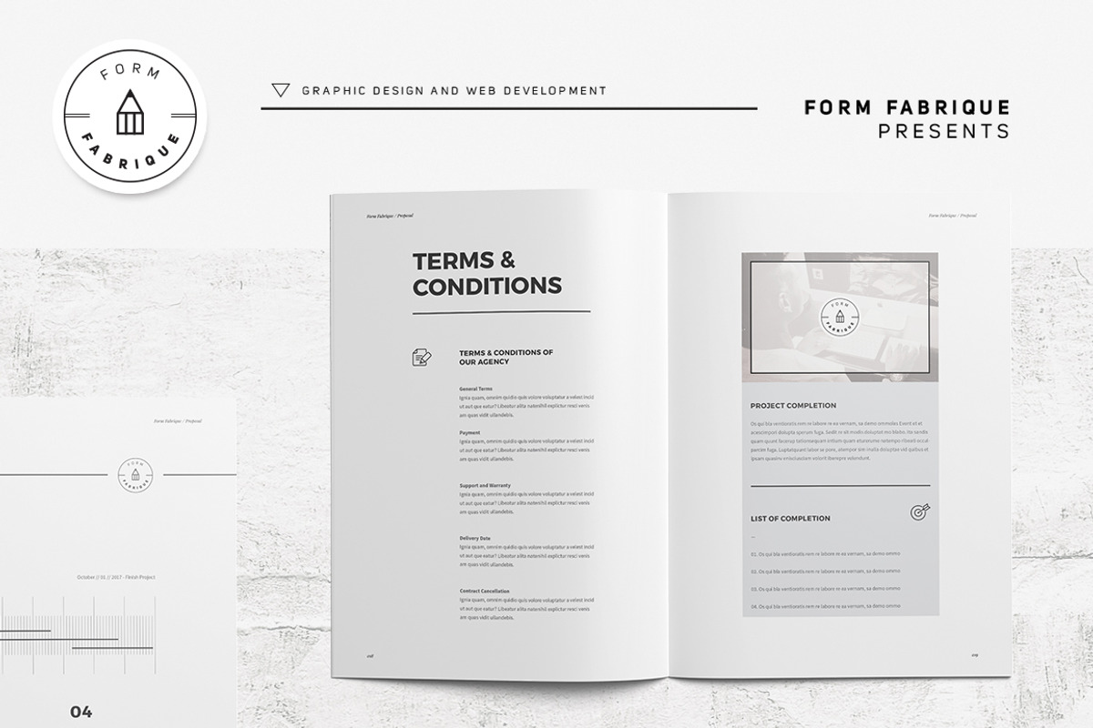 Proposal, a Brochure Template by Form Fabrique (Photo 12 of 13)