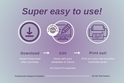 Elegant Business Cards Templates, a Business Card Template by Hell Yeah Designs (Thumbnail 4 of 7)