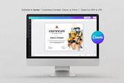 Equipment Operator Certificate, a Stationery Template by DesignDevisers (Thumbnail 8 of 10)
