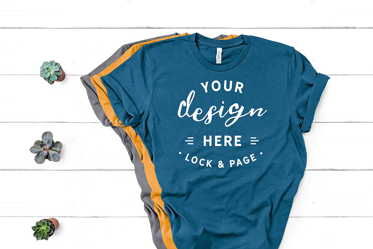 Bella Canvas T-Shirt Mockup Bundle, a Shirt Mockup by lock and page (Photo 42 of 85)