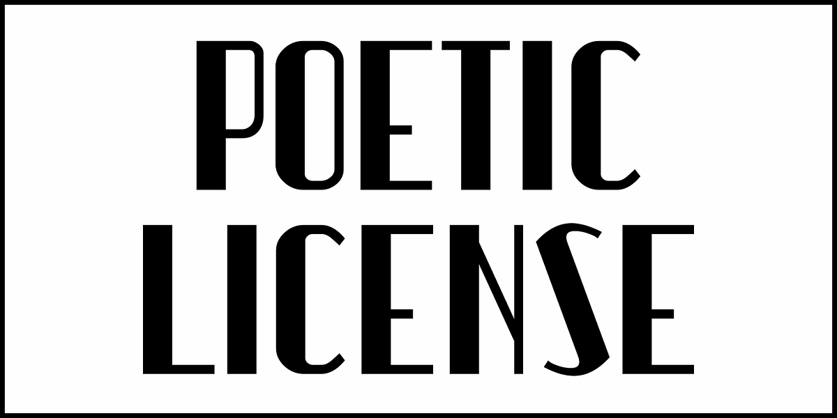 Poetic License JNL, a Sans Serif Font by Jeff Levine Fonts (Photo 2 of 5)